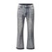 Men's Clothing The Same Style Of Ink Washed Flared Jeans From European And American High Streets_mkmklike.com