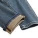 Spot Men's Retro Slim Fit Stretch Jeans Trendy Straight Leg Trousers Versatile Classic Style_mkmklike.com