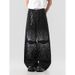 Men's & Women's Vintage High Street Style Straight Leg Jeans - Loose Fit, Wide Leg, Long Length, Comfortable & Stylish_mkmklike.com