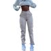 Women's Clothing Jeans For Women With Multiple Pockets Workwear Fashion Trend All Match Trousers For Women_mkmklike.com