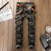Men's Clothing Fashion Micro Elastic Stitching Camouflage Multi Pocket Jeans Small Straight Slim Stretch Men's Pants_mkmklike.com