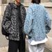 Loom INS Retro European American Hip-Hop Paisley Trendy Brand Full Print Loose Couple Denim Long Sleeve Jacket For Men And_mkmklike.com