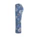 Women's Clothing Printed Denim Wide-Leg Pants – Straight Cut Casual Trousers With Floral Embroidery_mkmklike.com