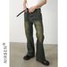 The New Denim Product Is Thin And Tall, And The Micro-speaker Is Wind-washed And Old Loose Jeans And Trousers For Men._mkmklike.com