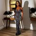 New European And American Sexy And Fashionable Sleeveless Rhinestone Camisole Backless Slim Fit Dress Party Dress_mkmklike.com