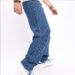 2025 New Casual Jeans Trend Loose High Street Wide Leg Pants Men_mkmklike.com