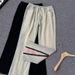 American High Street Vibe Style Yellow Mud Jeans For Men And Women 2025 New Slim Fit Straight Leg Micro Flared Pants_mkmklike.com