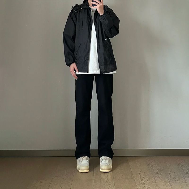 Nordmann American Straight-Leg Jeans For Men, Spring And Autumn Loose Wide-Leg Draped Casual Versatile Trendy Brand Cool Street_mkmklike.com