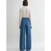 Women's High Waist Straight Leg Wide Leg Jeans - Comfortable Cotton Casual Trousers For Office & Daily Wear_mkmklike.com