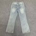 Men's Clothing Paris Bootcut Retro Ice Blue Jeans Straight Flared Pants Cleanfit Pants Men's Trendy Brand_mkmklike.com