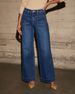 High Waist Straight Leg Jeans For Women - Vintage Distressed Denim Pants With Relaxed Fit & Retro Styling_mkmklike.com