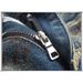 Unisex Vintage Punk Motorcycle Stacked Flared Jeans, Heavy Mud-Wash With Layered Frayed Rips & Stripe Lining, Breathable For Summer_mkmklike.com