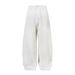 Solid Color Scimitar Jeans Men's Loose American Street Style Trendy Wide-Leg Deconstructed Design Sense Floor-Length_mkmklike.com