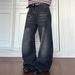 Vintage Washed Straight-Leg Jeans – Cleanfit Denim Pants With Cat Whisker Fading (S-3XL, Black)_mkmklike.com