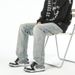Men's Straight Leg Jeans For Autumn - Comfortable Casual Denim Pants With Embroidered Pocket, Versatile For Daily Wear_mkmklike.com