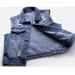 K Cowboy Vest Women's Short Style New Ripped Nail Bead Sleeveless Jacket Versatile Slim Fit Top_mkmklike.com