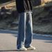 Nordmann Straight Retro Jean For Men, Autumn And Winter Japanee Style Striped Cargo Pant, Looe Trendy Wahed Caual Long_mkmklike.com