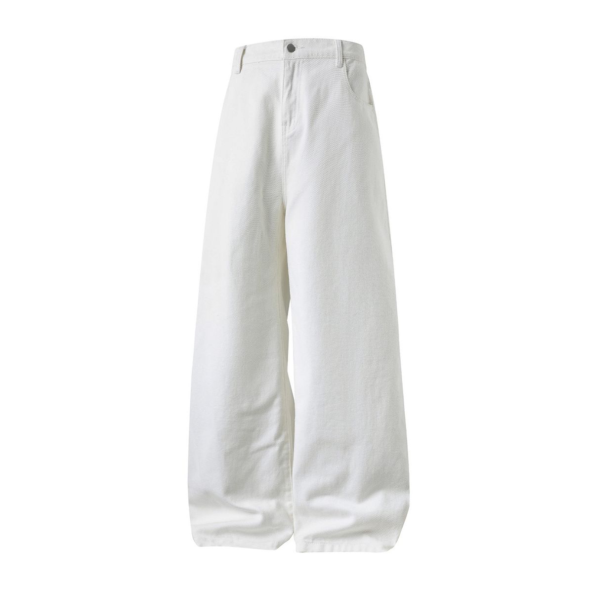 Men's Clothing Retro Oversized Jeans High Street Style Washed Distressed Straight Leg Loose Fitting Long Pants Autumn Wear_mkmklike.com