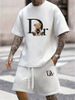 Men's Clothing Internet Celebrity Street Blasting Washed Blue Denim Two Piece Suit Pants Spring And Autumn New Women's Clothing_mkmklike.com