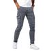 Slim Fit Men's Jeans Stretch Denim Pants With Pockets - Skinny Tapered Leg For Casual & Street Style_mkmklike.com
