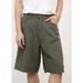 Men's Clothing Retro Vintage Straight Shorts Semi Elastic Versatile Simple Casual Shorts_mkmklike.com