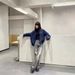 Men's Grey Wolf Distressed Flared Jeans Cleanfit Straight Leg Slim Fit Casual Pants_mkmklike.com