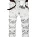 Men's Slim Fit Printed Casual Trousers Comfortable Denim Pants_mkmklike.com