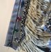 K New Heavy Industry Diamond Studded Nail Bead High Waist Slimming And Perforated Straight Leg Pants Mid Pants_mkmklike.com