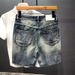 Men's Clothing Summer Thin Fashion Ripped Patch Denim Shorts Men's Trendy Brand All Match Cat Whisker Distressed Beggar Five Point Pants_mkmklike.com