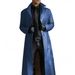 Men's clothing fashion temperament solid color slim pu leather plus long leather coat coat_mkmklike.com