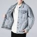 2025 Spring And Autumn Brand Cowboy Men's Trendy Collar Loose Rascal Handsome Work Style Casual Jacket_mkmklike.com
