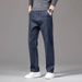 2025 Summer Ice Silk Thin Nine-inch Men's Loose Wide-leg Large-size Jeans_mkmklike.com