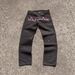 Men's Clothing Men's Retro Punk Print Casual Jeans High Street Fashion Personality Versatile Style Denim For Formal & Casual_mkmklike.com