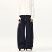 Men's Clothing Retro Scimitar Pants Men's Niche Design Wide Leg Loose And Handsome Original Denim Jeans Couple Pants_mkmklike.com