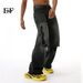 EF JEANS | 2024 New Street Fashion Knife Cut Ripped Feature Straight Jeans Trendy Black And Grey Casual Pants_mkmklike.com