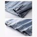 Retro Vintage Denim Jacket Men's Streetwear Oversized Coat Distressed Washed Casual Hip Hop Fashion Loose Fit Spring Fall Blue Black_mkmklike.com