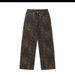 American Retro Leopard Print Jeans For Women Summer Trendy Brand Niche Wide-Leg Straight Loose Draped Casual Long Pants_mkmklike.com