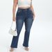 Women's Clothing Women's Flared Pants With Frayed Hem And Buttons New_mkmklike.com
