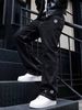 Men's Clothing "US" European And American Style Retro Washed Embroidered Straight Leg Jeans_mkmklike.com