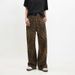 Wide Leg Jeans High Street Style For Men And Women Trendy Cool Straight Leg Leopard Print Couple Pants 2026 American Niche Brand_mkmklike.com