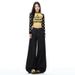 Dark Blue Fleece-lined Wide-leg Jeans For Women, 2025 Autumn And Winter New Style, High-waisted, Loose, Straight-cut,_mkmklike.com