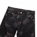 2021 Autumn Fashion Design Printed Black Stretch Jeans Men's High-end Brand Personality Casual Trendy Long Pants_mkmklike.com