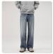 Men's Relaxed Straight Leg Jeans - Ice Blue Washed Denim With Natural Whiskering | Cleanfit Styling For Casual & Everyday Wear_mkmklike.com