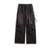 Fashionable Design Workwear Jeans Men's Summer New Style Washed And Worn Loose High Street Wide Straight Leg Pants_mkmklike.com