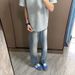 Lightning Pattern Washed Jeans Men's Straight Loose American High Street Vibe Pants Trendy Brand Ruffian Handsome Thin Pants_mkmklike.com