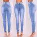 Women's Clothing Fashion Slim Fit Stretch Denim Pencil Pants For Women_mkmklike.com