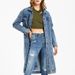 Women's Clothing Long Denim Jacket For Women New Style Washed Retro Slim Fashion Denim Top_mkmklike.com