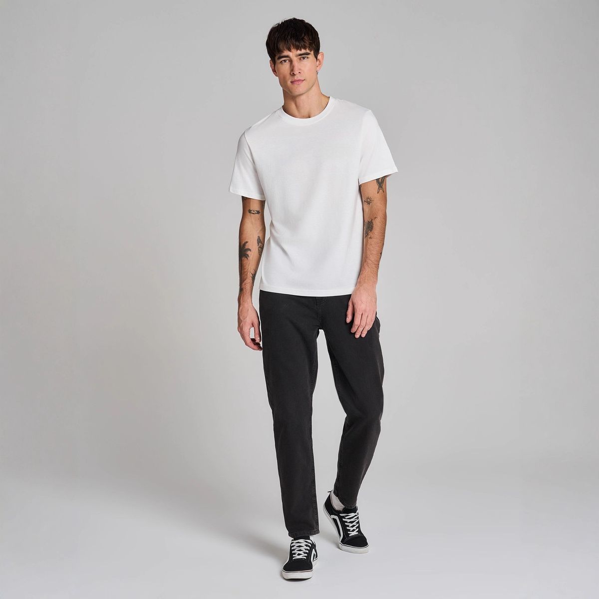 Men's Clothing Men's Stretchy Loose Fitting Jeans Straight Leg Long Pants For Spring And Autumn For Formal & Casual_mkmklike.com