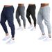 Solid color slim sports for men's tight fitting leggings, fitness running youth casual pants_mkmklike.com