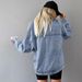 Women's Loose Fit Denim Jacket Versatile Spring Autumn Fashion Outerwear Relaxed Everyday Wear Comfortable Feshion_mkmklike.com